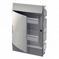 Распределительный шкаф Mistral41 24 мод., IP41, встраиваемый, термопласт, белая дверь |  код. 1SLM004100A1105 |  ABB